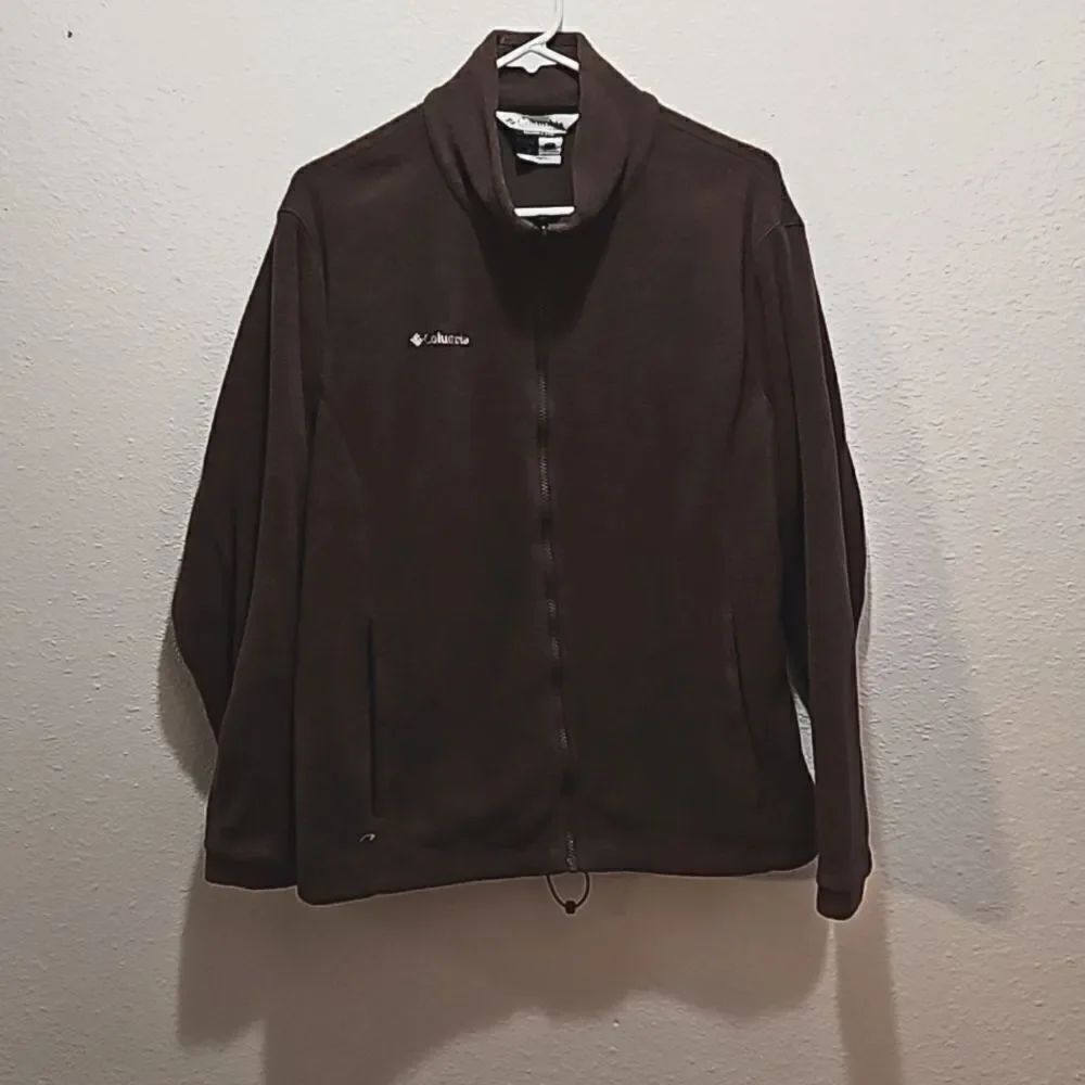 Columbia fleece women's 1x chocolate brown